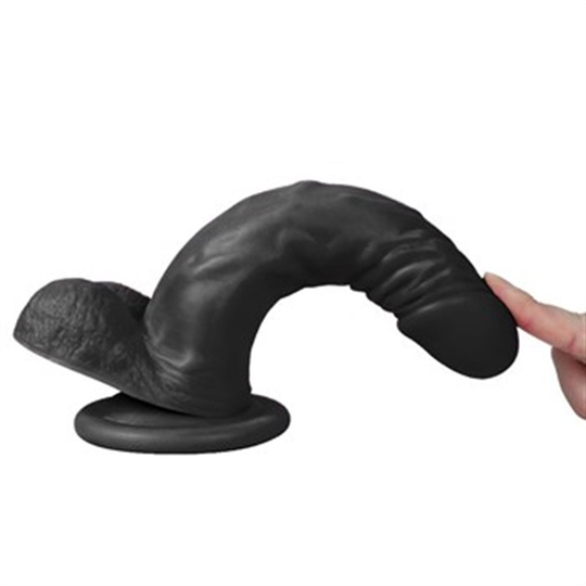  Realistik Zenci - Melez Penisler lovetoyXS MAGICDREAM Et Dokusu Süper Realistik Vibratör Penis Dildo 21CM