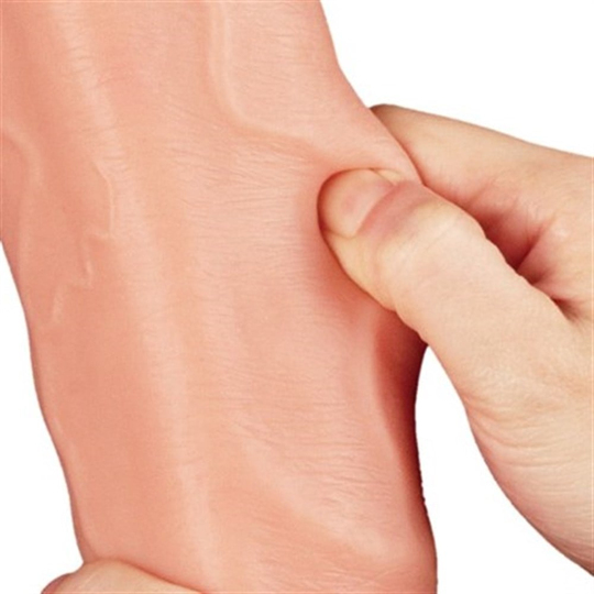  Realistik Titreşimsiz PenisLilituShopYeni Nesil Çift Katmanlı 30,5 cm Realistik Dildo Penis