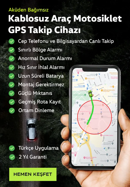 Turkotek S20 2g Araç Motosi̇klet Gps Taki̇p Ci̇hazı Son Teknoloji̇ – Aküden  Bağımsız Kablosuz Mıktanıslı