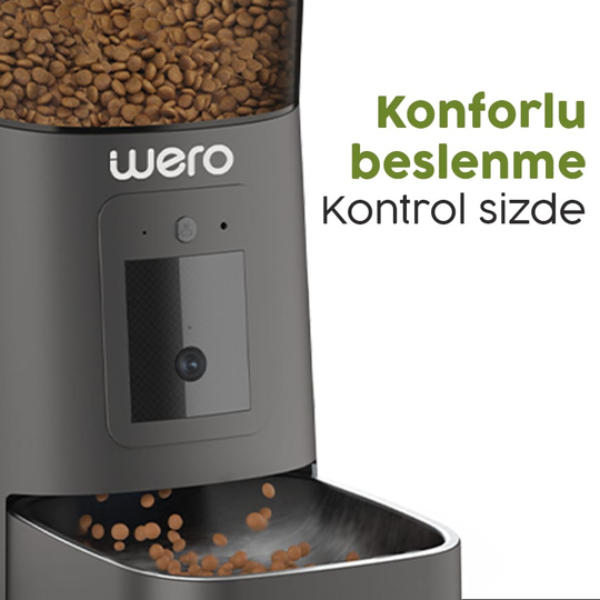 Wero Akıllı Kedi/Köpek Mama Kabı Pro (Geliştirilmiş 2025 versiyon