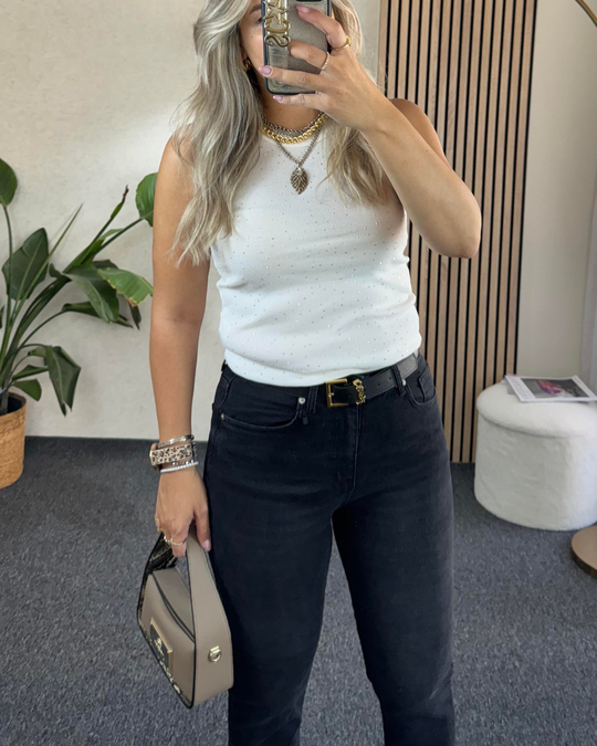 Siyah Orjinal Marka Etiketli Yüksek bel Vücudu toparlayan full likralı Boyfit jean Pantolon