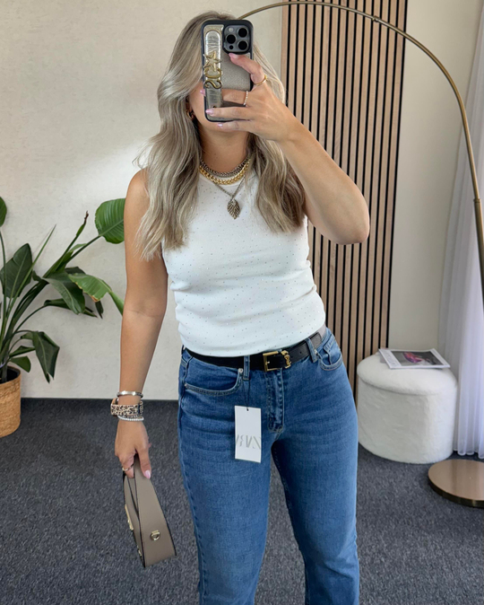JEANMavi Orjinal Marka Etiketli Yüksek bel Vücudu toparlayan full likralı Boyfit jean Pantolon