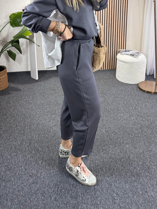 TAKIMFüme Garnili Oversize Takım