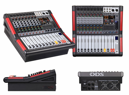 DDS D-8P2000 FX USB-SD-Bluetooth Destekli 2x1000 Watt 8 Kanal