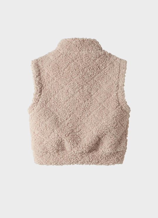 Teddy Yelek Krem