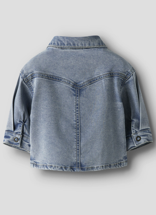 Name IT Gömlek Mavi Denim