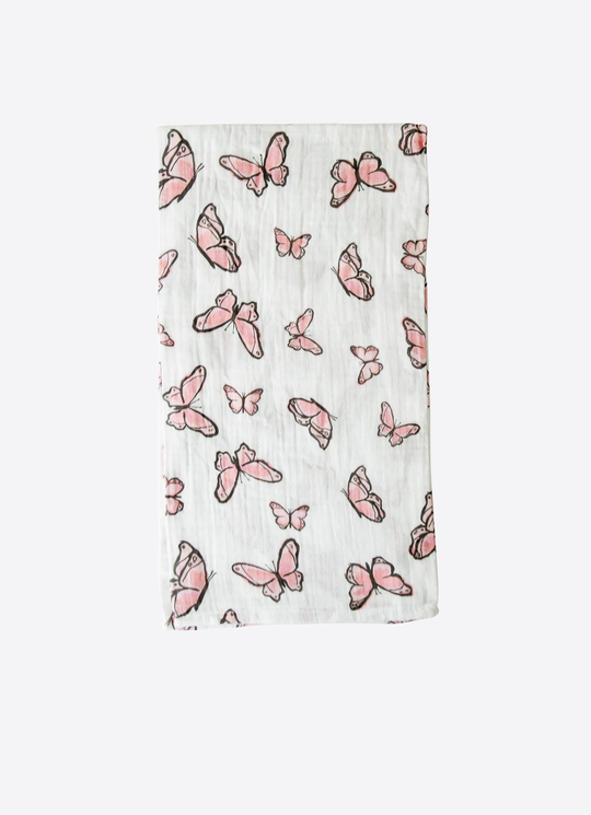 Organik Butterfly 3lü Set Beyaz