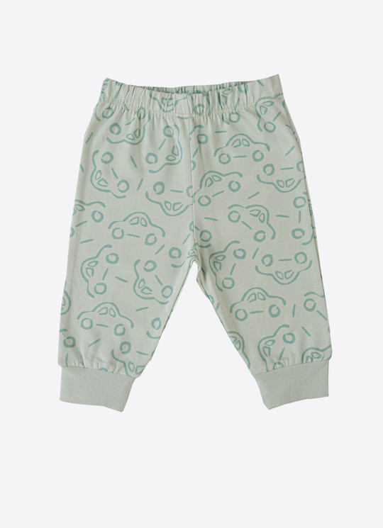 Organik Cody 2li Pijama Takımı Yeşil