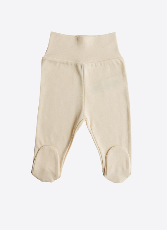 Organik Cute Bear 3lü Patikli Pantolon Yeşil