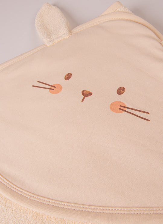 Organik Cute Bunny Banyo Silgisi Natural
