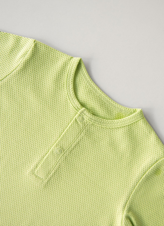 Organik Dorian 2li T-Shirt Mavi-Yeşil