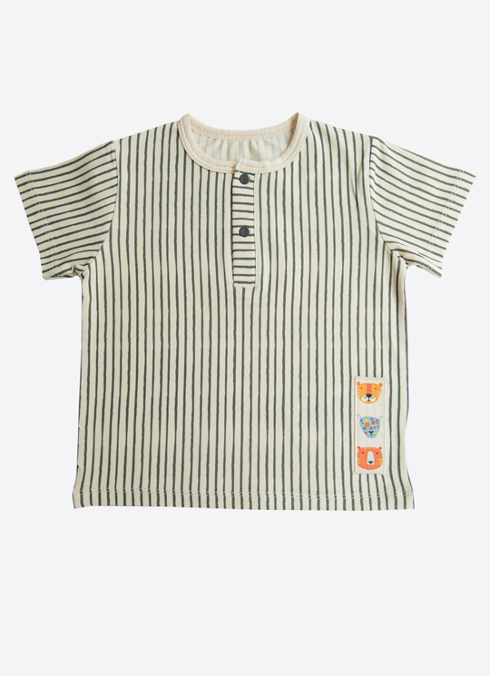 Organik Jungle Buddies T-Shirt Natural