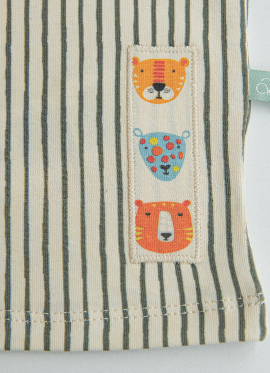 Organik Jungle Buddies T-Shirt Natural