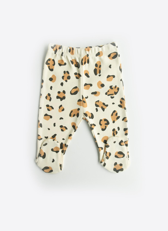 Organik Leopar 3lü Takım Natural