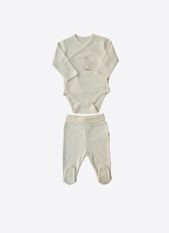 Organik New Basic 2li Takım Natural