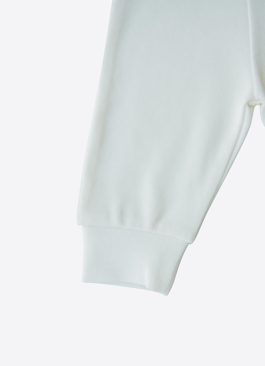 Organik New Basic Patiksiz Pantolon Ekru