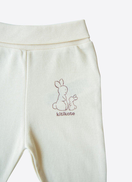 Organik New Basic Patiksiz Pantolon Natural