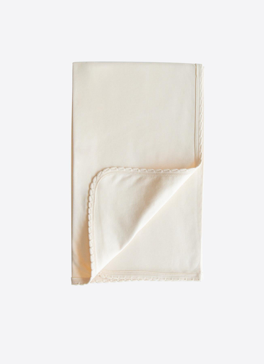 Organik New Basic Tek Kat Battaniye Natural