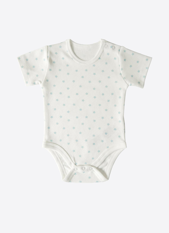 Organik New Dreams 3lü Kısa Kol Body Mavi