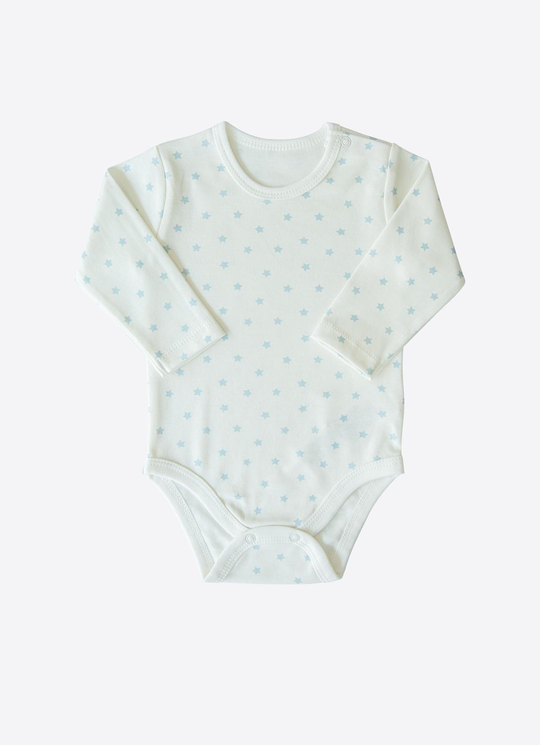Organik New Dreams 3lü Uzun Kol Body Mavi