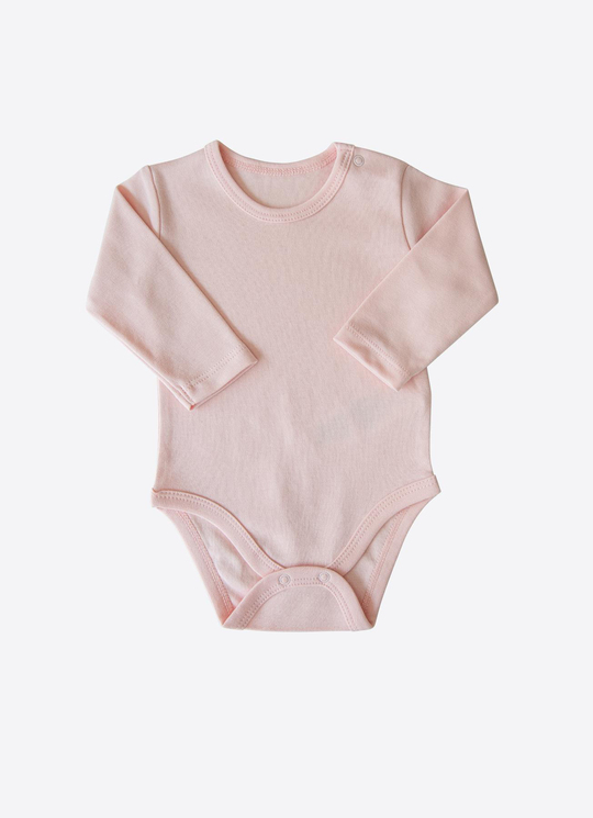 Organik New Dreams 3lü Uzun Kol Body Pembe