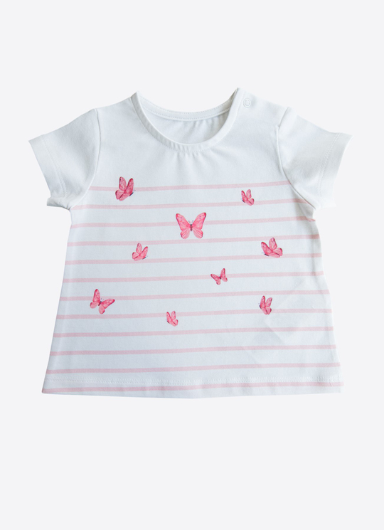 Organik Nomi T-Shirt Beyaz
