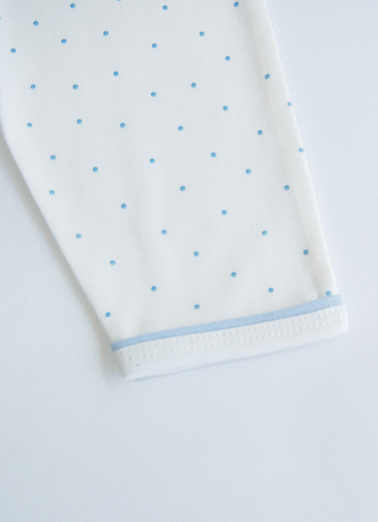 Organik Rory 2li Pijama Takımı Mavi