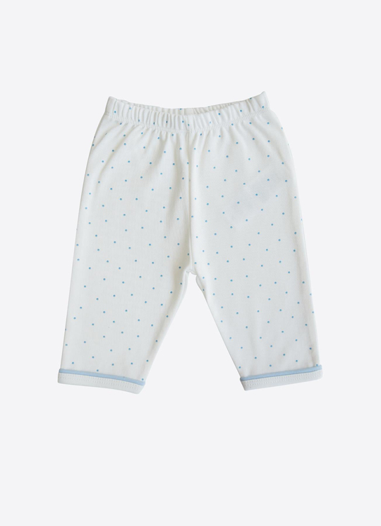 Organik Rory 2li Pijama Takımı Mavi