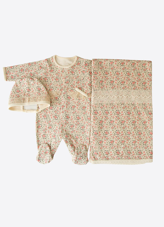 Organik Tea Time 3lü Set Natural