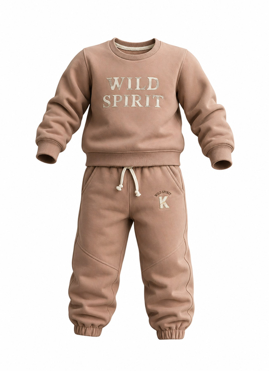 Organik Wild 2li Takım Kahverengi