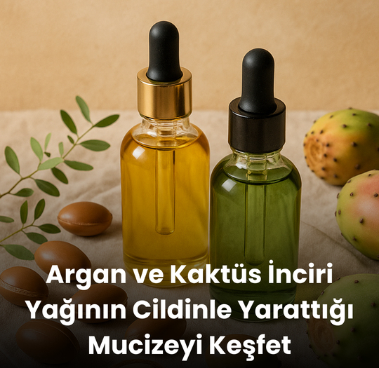 Argan ve Kakts nciri Ya ile Doal Cilt Bakm
