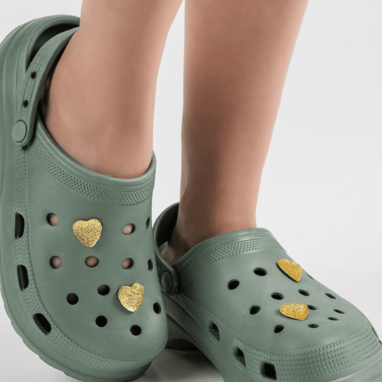 4'lü Kalp Jibbitz, Crocs Charm