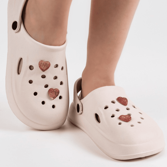 4'lü Kalp Jibbitz, Crocs Charm