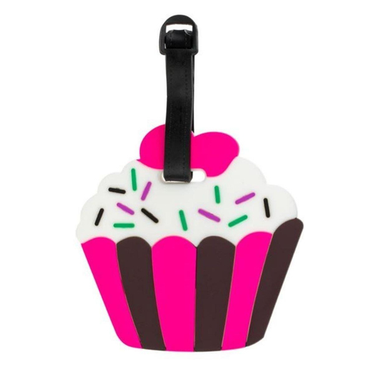 Cupcake Bagaj Etiketi Renkli 9.5x14cm