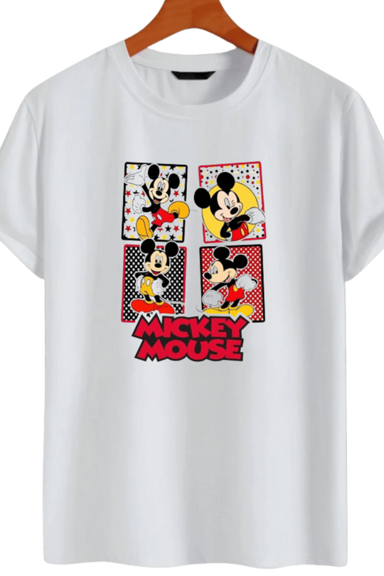 Mickey Mouse Figürlü DTF Transfer Baskı 15 cm –  Çocuk Tişört Baskısı