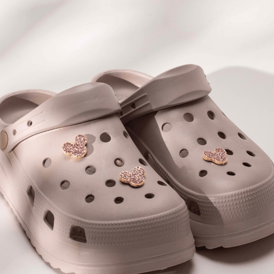 Mickey Mouse Jibbitz, Crocs Terlik İçin Aksesuar, Taşlı Mickey Mouse