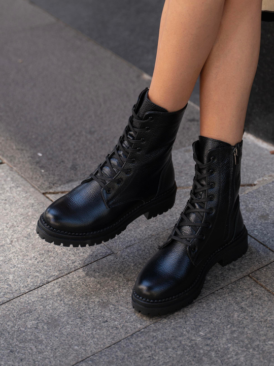 Alvis Siyah Deri   Postal