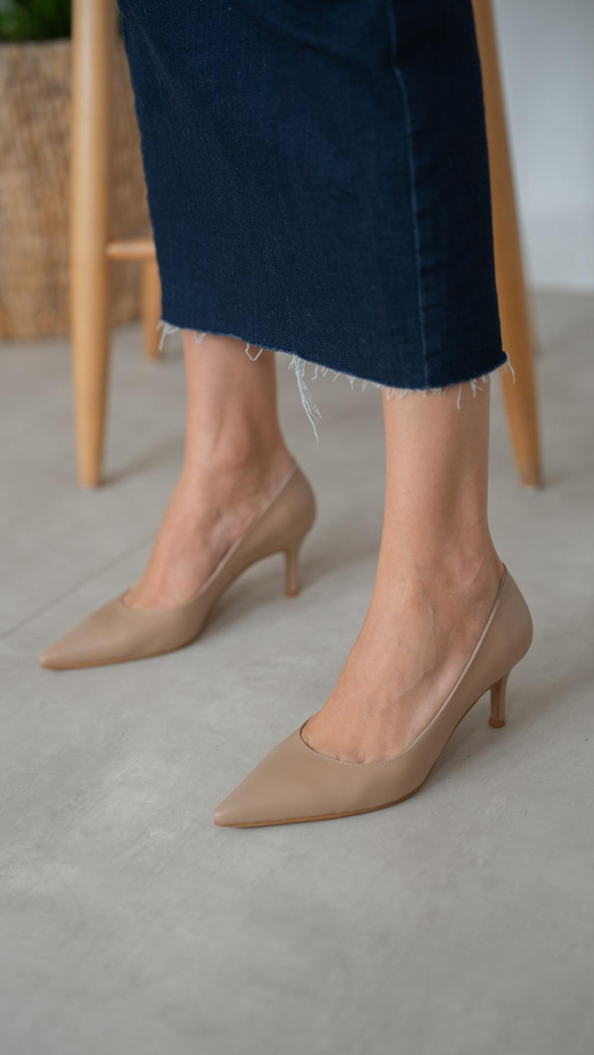 Brant Ten Hakiki Deri Kadın Stiletto
