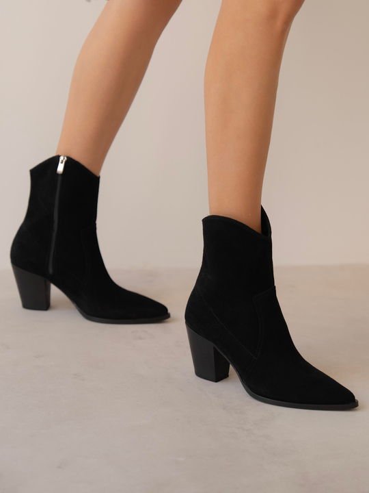 Larissa Siyah Süet    Bot