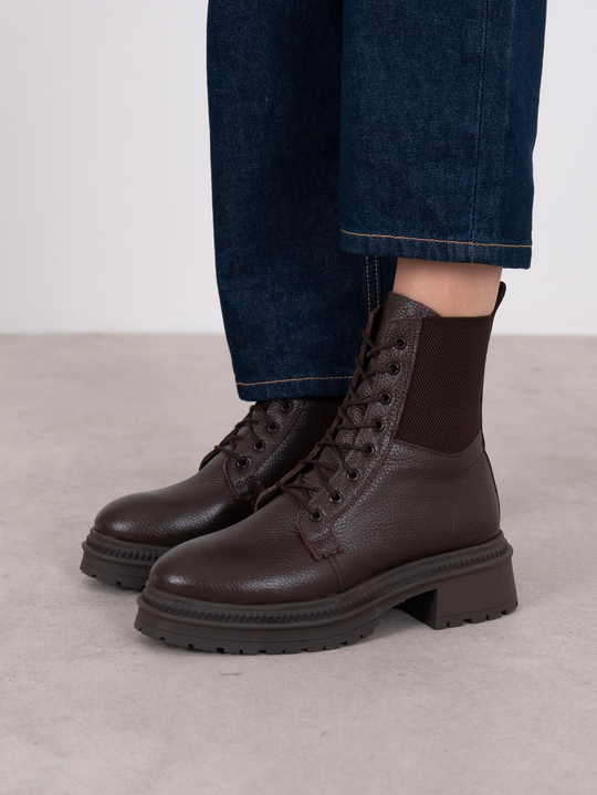 Martinelli Kahve Hakiki Deri  Bot