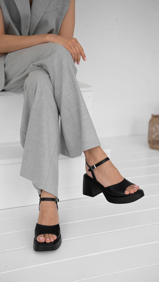 Mendy Siyah   Hakiki Deri Kadın