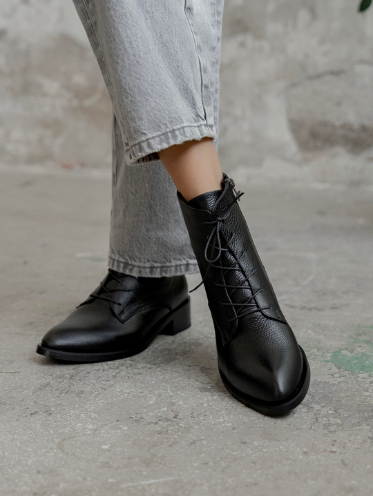 Moli Siyah   Hakiki Deri Kadın   Bot