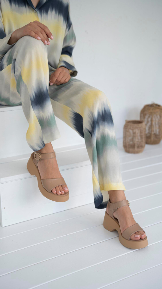 Parma Ten   Hakiki Deri Kadın   Sandalet