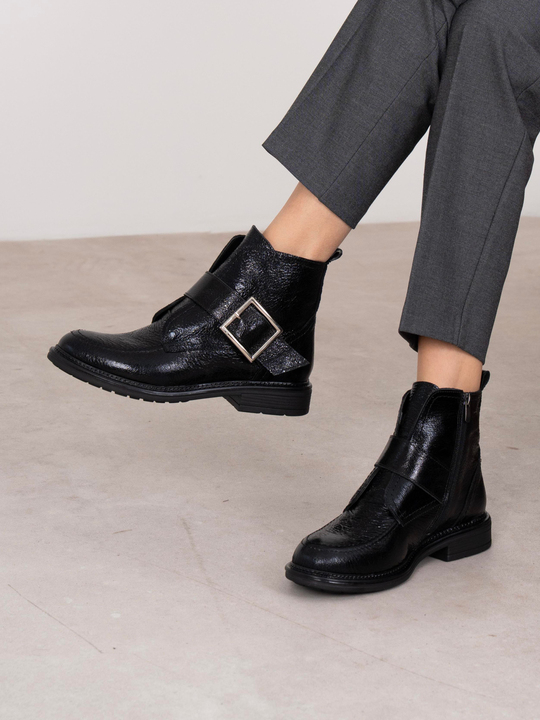 Sorella Siyah Rugan Hakiki Deri Kadın Bot
