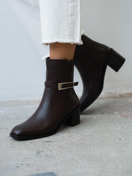 Sutalo Kahve   Hakiki Deri   Bot