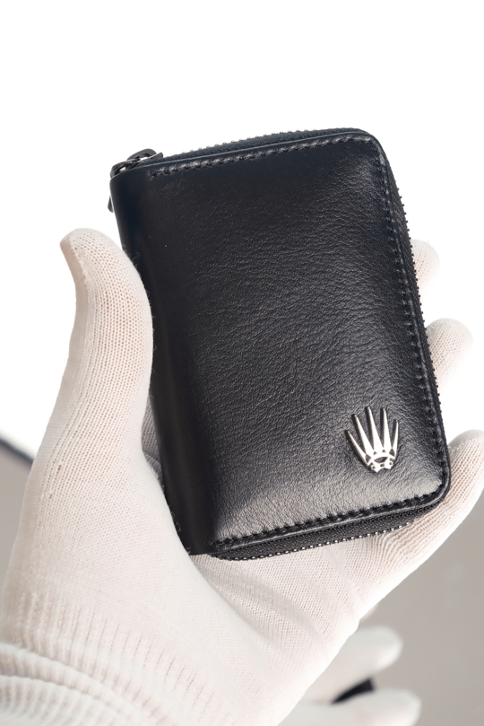 PETTY ZIPPER SİYAH MİNİ CÜZDAN