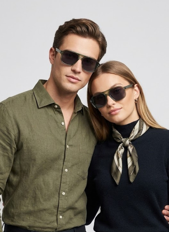 Royal Eyewear Re1009 Yeşil Güneş Gözlüğü 