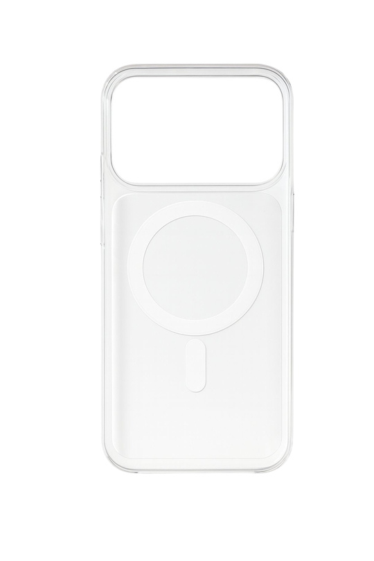 ClearCase White iPhone 17 Pro Max Manyetik Şeffaf Kılıf