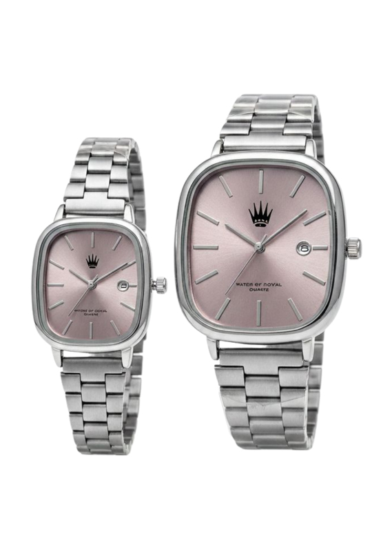 Çift Saati Classic Time Metalik Sunray Kol Saati