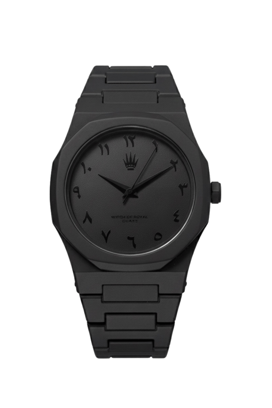 Feather The Arabic Dial Polycarbon Black Kol Saati